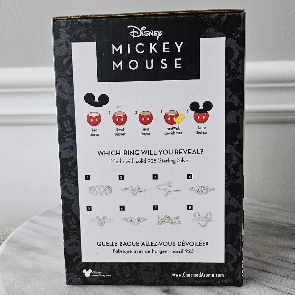 NEW Charmed Aroma Disney Mickey Mouse Candle size 6 - Picture 3 of 9